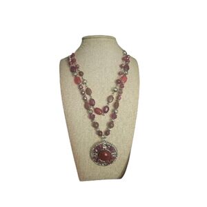 Vintage 1928 Jewelry Co. Double Strand Beaded Necklace